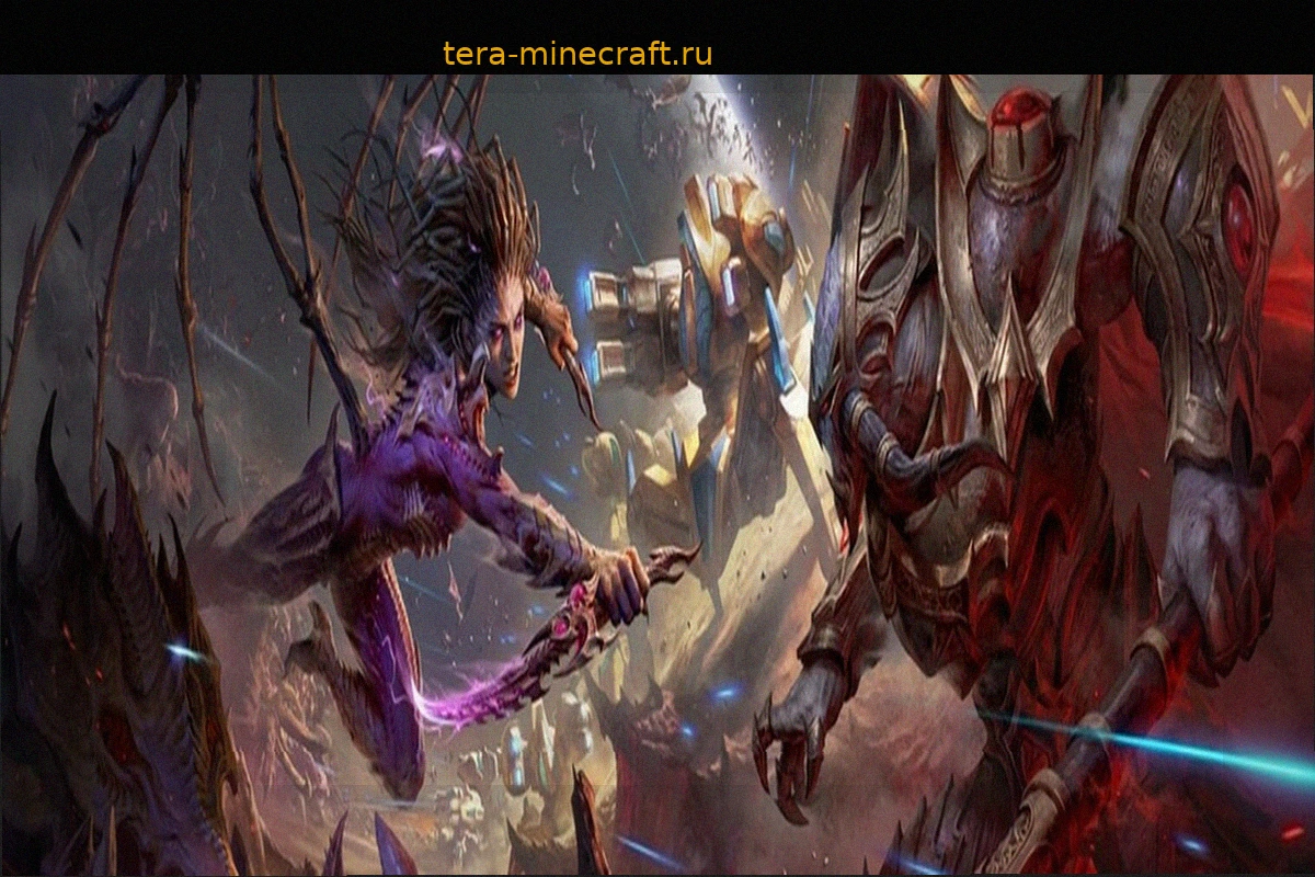 Diablo Immortal x StarCraft: Королева Клинков вторгается в Санктуарий