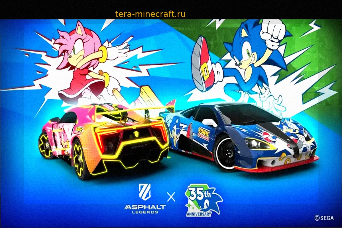 Asphalt Legends Unite traz de volta colaboração com Sonic the Hedgehog